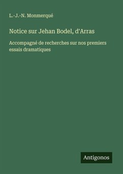 Cover Notice sur Jehan Bodel, d'Arras
