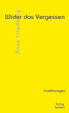 Cover Wider das Vergessen