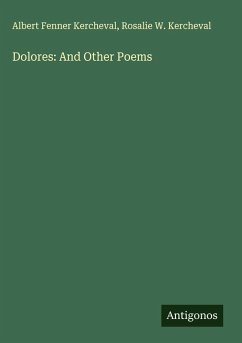 Cover Dolores: And Other Poems