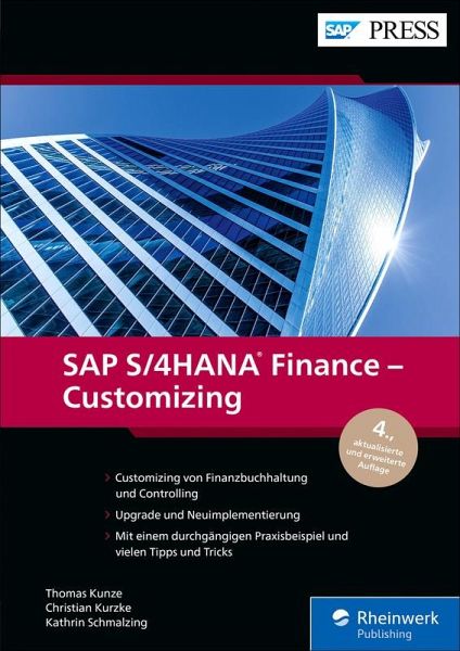 SAP S/4HANA Finance - Customizing (eBook, ePUB) SAP S/4HANA Finance - Customizing (eBook, ePUB)