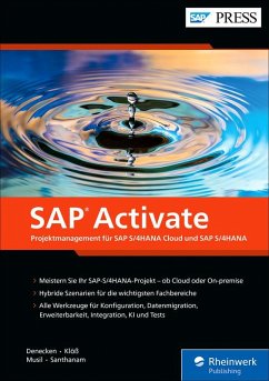 SAP Activate (eBook, ePUB) - Denecken, Sven; Santhanam, Srivatsan; Klöß, Petra; Musil, Jan