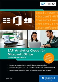 Cover SAP Analytics Cloud für Microsoft Office (eBook, ePUB)