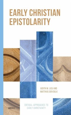 Cover Early Christian Epistolarity