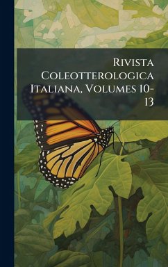 Cover Rivista Coleotterologica Italiana, Volumes 10-13