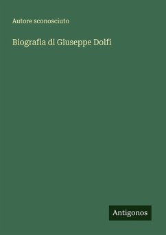 Cover Biografia di Giuseppe Dolfi