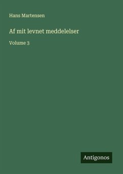 Cover Af mit levnet meddelelser