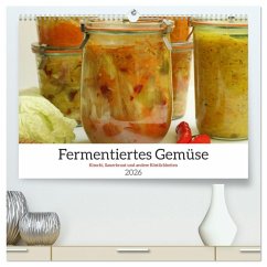 Cover Fermentiertes Gemüse (hochwertiger Premium Wandkalender 2026 DIN A2 quer), Kunstdruck in Hochglanz