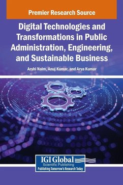 Cover Digital Technologies and Transformations in Public Administration, Engineering, and Sustainable Business