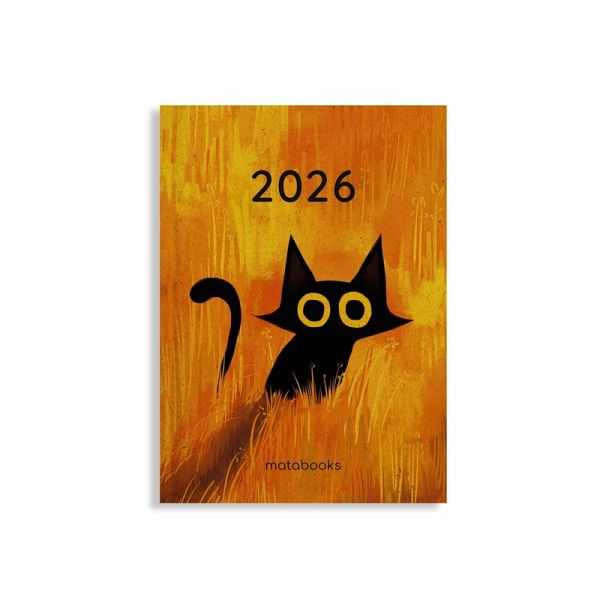matabooks - A6 Kalender Samaya 2026 Farbe: Golden Hour (DE/EN)