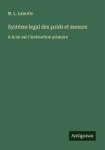 Système legal des poids et mesure Système legal des poids et mesure