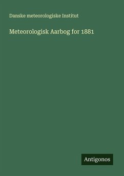 Cover Meteorologisk Aarbog for 1881