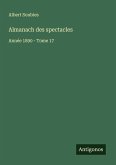 Almanach des spectacles Almanach des spectacles