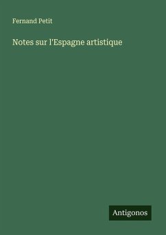 Cover Notes sur l'Espagne artistique