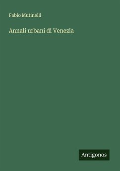 Cover Annali urbani di Venezia