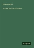 De festi breviarii fontibus
