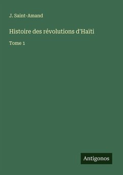 Cover Histoire des révolutions d'Haïti