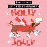 Brain Games - Sticker by Number: Holly Jolly (Christmas - Stocking Stuffer) Brain Games - Sticker by Number: Holly Jolly (Christmas - Stocking Stuffer)