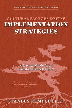 Cultural Factors Define Implementation Strategies Cultural Factors Define Implementation Strategies