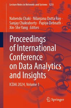 Cover Proceedings of International Conference on Data Analytics and Insights (eBook, PDF)