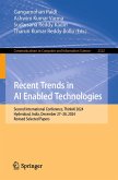 Recent Trends in AI Enabled Technologies (eBook, PDF)