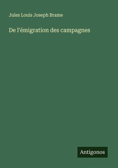 Cover De l'émigration des campagnes