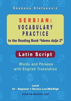 Cover Serbian Vocabulary Practice to the Reading Book 