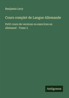 Cover Cours complet de Langue Allemande