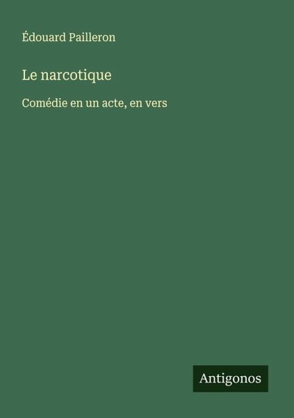 Le narcotique Le narcotique