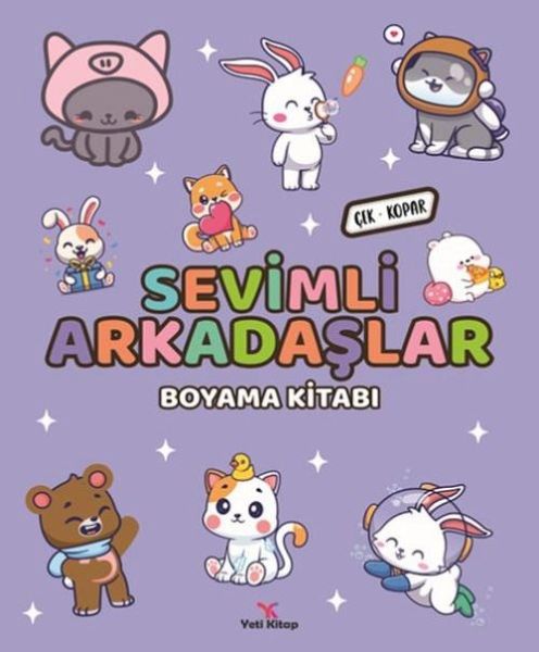 Sevimli Arkadaslar Boyama Kitabi Sevimli Arkadaslar Boyama Kitabi