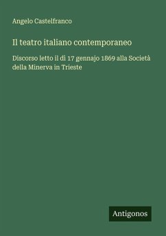 Cover Il teatro italiano contemporaneo