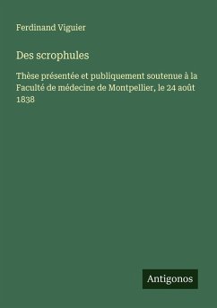 Cover Des scrophules