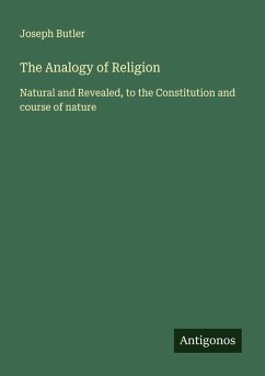 Cover The Analogy of Religion