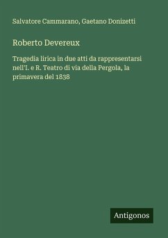 Cover Roberto Devereux