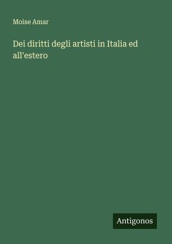 Cover Dei diritti degli artisti in Italia ed all'estero