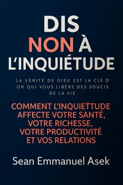 Cover DIS NON À L'INQUIÉTUDE (eBook, ePUB)