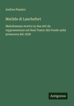Cover Matilde di Lanchefort
