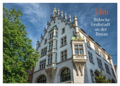 Cover Ulm - Hübsche Großstadt an der Donau (Tischkalender 2026 DIN A5 quer), CALVENDO Monatskalender
