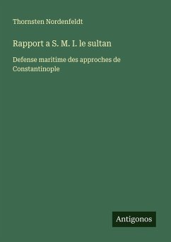 Cover Rapport a S. M. I. le sultan