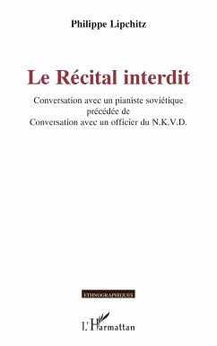 Cover Le Récital interdit