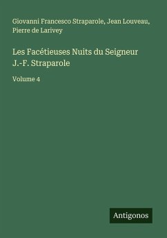Cover Les Facétieuses Nuits du Seigneur J.-F. Straparole