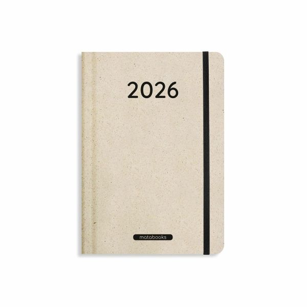 matabooks - A5 Kalender Samaya 2026 Farbe: Nature M (DE/EN)
