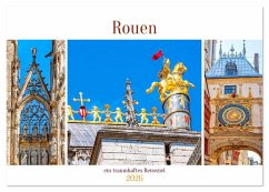 Rouen - ein traumhaftes Reiseziel (Tischkalender 2026 DIN A5 quer), CALVENDO Monatskalender