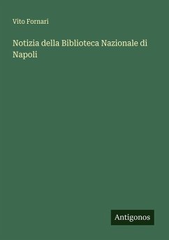 Cover Notizia della Biblioteca Nazionale di Napoli