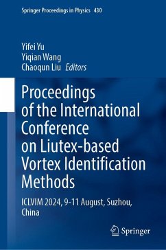 Cover Proceedings of the International Conference on Liutex-Based Vortex Identification Methods