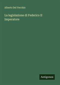 Cover La legislazione di Federico II Imperatore