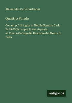 Cover Quattro Parole