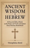 Ancient Wisdom in Hebrew