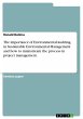The importance of Environmental... - Bild 1