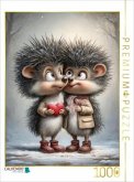 CALVENDO Puzzle Igel - Liebe 1000 Teile Lege-Größe 64x48cm Foto-Puzzle für glückliche Stunden CALVENDO Puzzle Igel - Liebe 1000 Teile Lege-Größe 64x48cm Foto-Puzzle für glückliche Stunden
