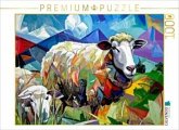 CALVENDO Puzzle Schaf   1000 Teile Lege-Größe 64x48cm Foto-Puzzle für glückliche Stunden
